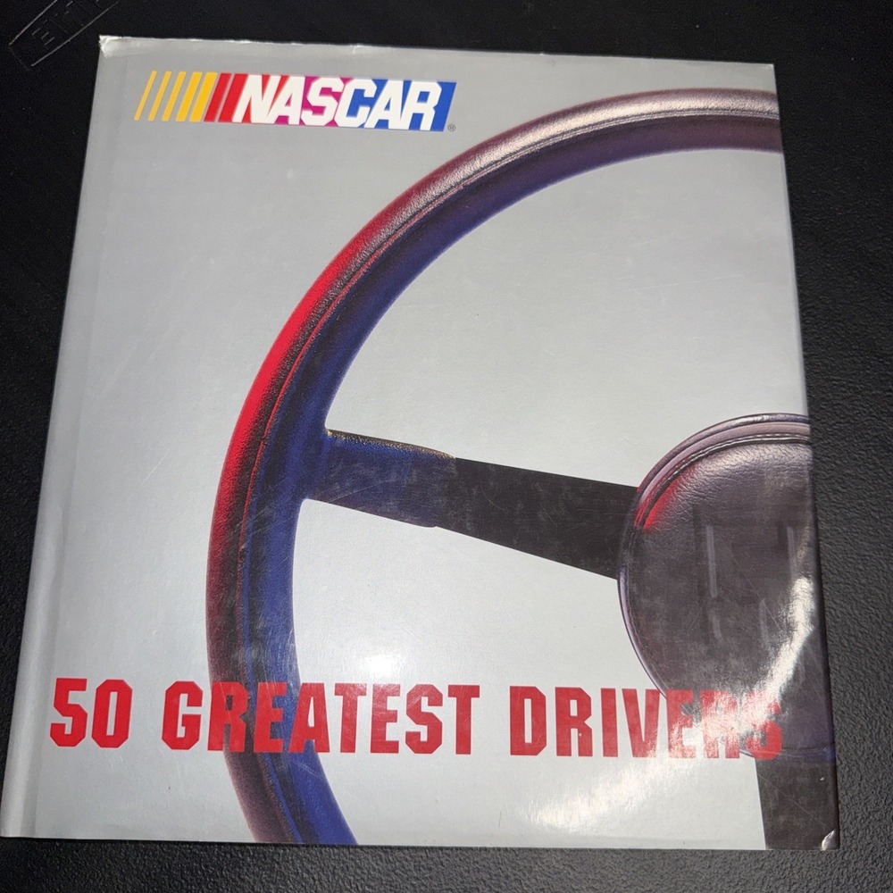 NASCAR: 50 Greatest Drivers - great hardback‎ book about NASCAR history
